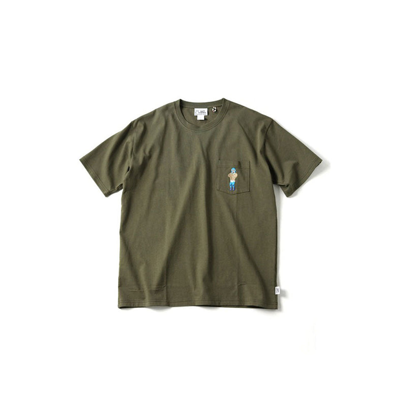 ジムマスター 7.4oz レスラー刺繍 ポケットTee G521790 Tシャツ 半袖 ポケット付 ユニセックス