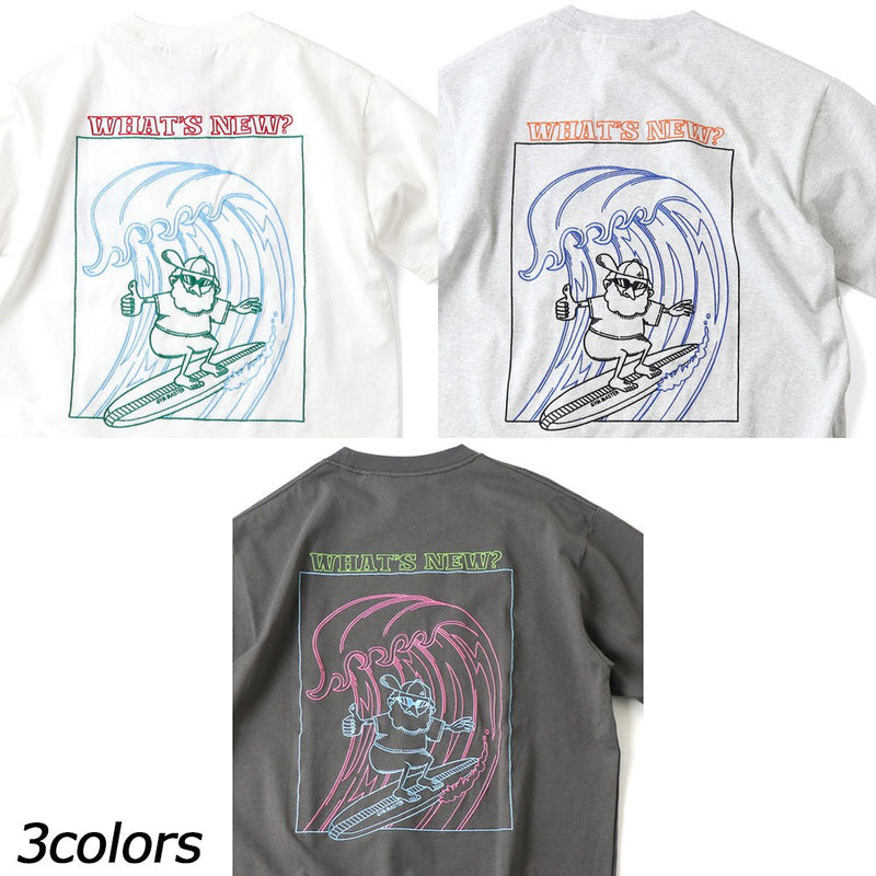 ジムマスター 7.4oz WHAT'S NEW刺繍Tee G521794 Tシャツ 半袖 ユニセックス