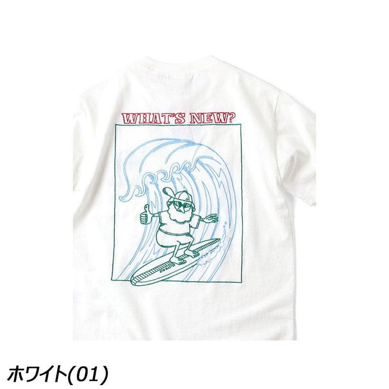 ジムマスター 7.4oz WHAT'S NEW刺繍Tee G521794 Tシャツ 半袖 ユニセックス