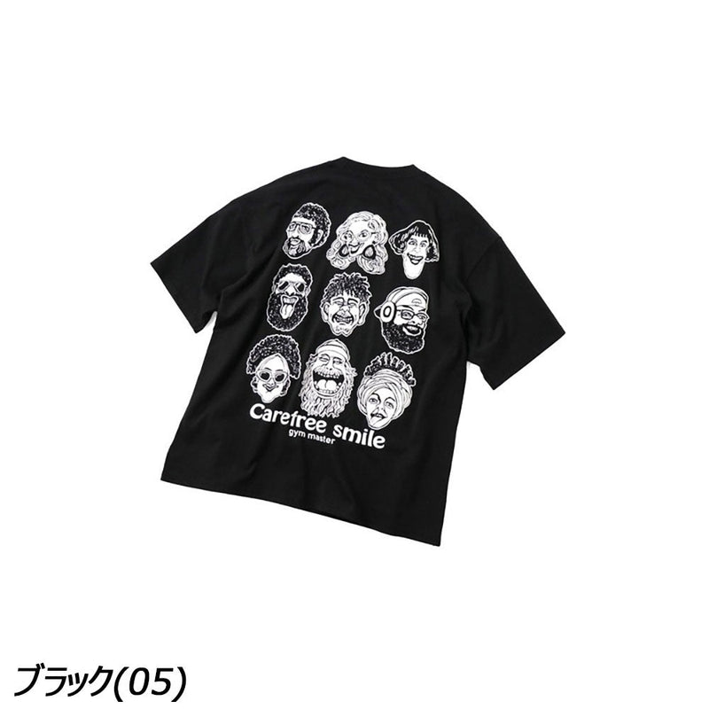ジムマスター 7.4oz care free smile ビッグTee G521796 Tシャツ 半袖 ユニセックス