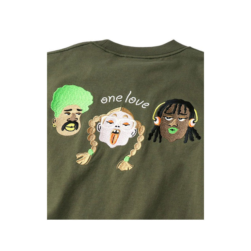 ジムマスター 7.4oz one love刺繍 ビッグTee G521797 Tシャツ 半袖 ユニセックス
