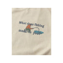 ジムマスター 5.8oz T/Cドライ fishing is my life Tee G533760 Tシャツ 半袖 ユニセックス