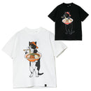 ゴースローキャラバン USA/C  中華そば猫 TEE 702581040014 Tシャツ 半袖 ユニセックス