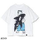 ゴースローキャラバン USA/C プールクマ BIG TEE 702581040021 Tシャツ 半袖 オーバーサイズ メンズ