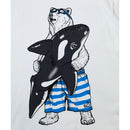 ゴースローキャラバン USA/C プールクマ BIG TEE 702581040021 Tシャツ 半袖 オーバーサイズ メンズ