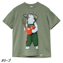 ゴースローキャラバン PIECLEX ファーマークマ TEE 702581092001 Tシャツ 半袖 ユニセックス