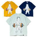 ゴースローキャラバン Drymix(R) バーベルクマ BIG TEE 702581009001 Tシャツ 半袖 オーバーサイズ メンズ