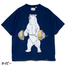 ゴースローキャラバン Drymix(R) バーベルクマ BIG TEE 702581009001 Tシャツ 半袖 オーバーサイズ メンズ
