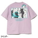ゴースローキャラバン USA/C  スクエアLOGOバックプリント ゆったりTEE 702581040016 Tシャツ 半袖 メンズ