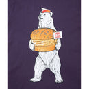 ゴースローキャラバン 【DOMDOM×GSC】手作り厚焼きたまごバーガークマTEE 702581981004 Tシャツ 半袖 コラボ ユニセックス