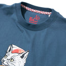 ゴースローキャラバン 【DOMDOM×GSC】びたびたバターフィッシュ猫S/S TEE 341962 Tシャツ 半袖 コラボ ユニセックス 341962