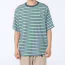 チャムス ストレイタムリブTシャツ CH01-2733 Tシャツ 半袖 オーバーサイズ ボーダー ユニセックス