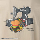 チャムス ハンドメイドハンバーガーTシャツ CH01-2740 Tシャツ 半袖 ユニセックス