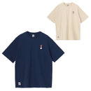 チャムス チャムスエンブロイダリーTシャツ CH01-2745 Tシャツ 半袖 オーバーサイズ 刺繍 ユニセックス