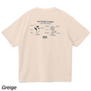 チャムス コットンドライチャムスダイナソーTシャツ CH01-2757 Tシャツ 半袖 オーバーサイズ ドライ ユニセックス 親子お揃い