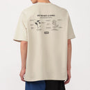 チャムス コットンドライチャムスダイナソーTシャツ CH01-2757 Tシャツ 半袖 オーバーサイズ ドライ ユニセックス 親子お揃い