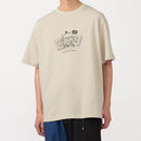 チャムス コットンドライチャムスダイナソーTシャツ CH01-2757 Tシャツ 半袖 オーバーサイズ ドライ ユニセックス 親子お揃い