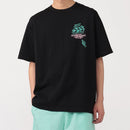 チャムス コットンドライドンブラコTシャツ CH01-2759 Tシャツ 半袖 オーバーサイズ ドライ ユニセックス 親子お揃い