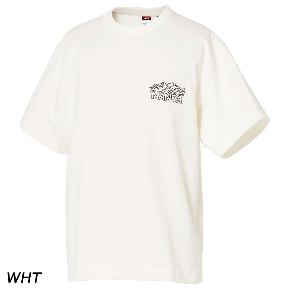 ナンガ エコハイブリッド ラインドローイン Tシャツ | APORITO