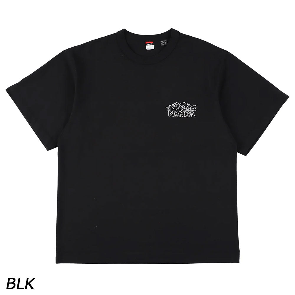 ナンガ エコハイブリッド ラインドローイン Tシャツ | APORITO