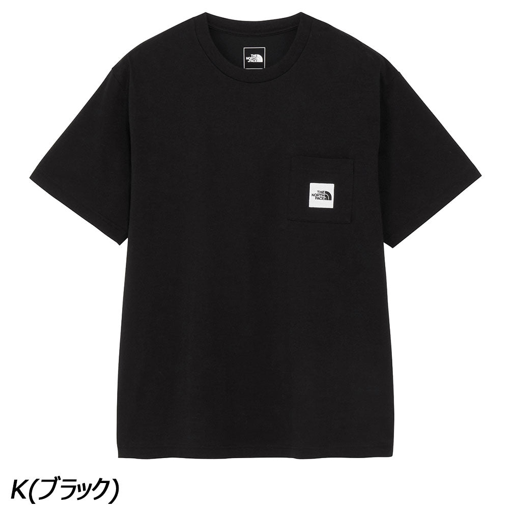ノースフェイス ショートスリーブスクエアロゴポケットティー