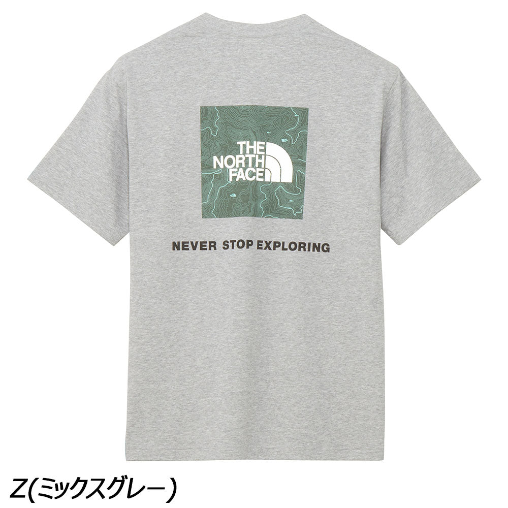 ノースフェイス ショートスリーブバックスクエアトラバースロゴティー