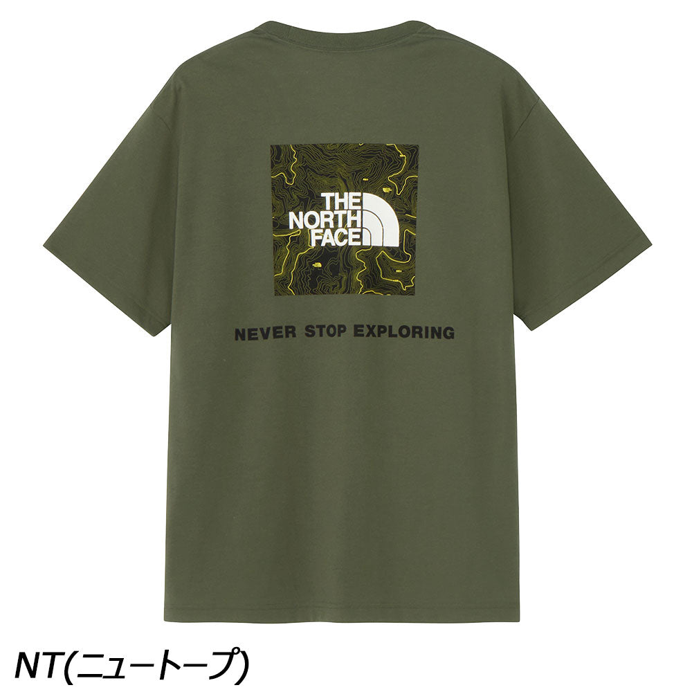 ノースフェイス ショートスリーブバックスクエアトラバースロゴティー
