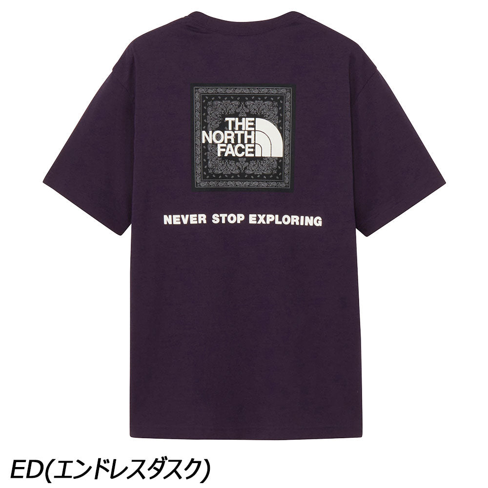 ノースフェイス ショートスリーブバンダナスクエアロゴティー
