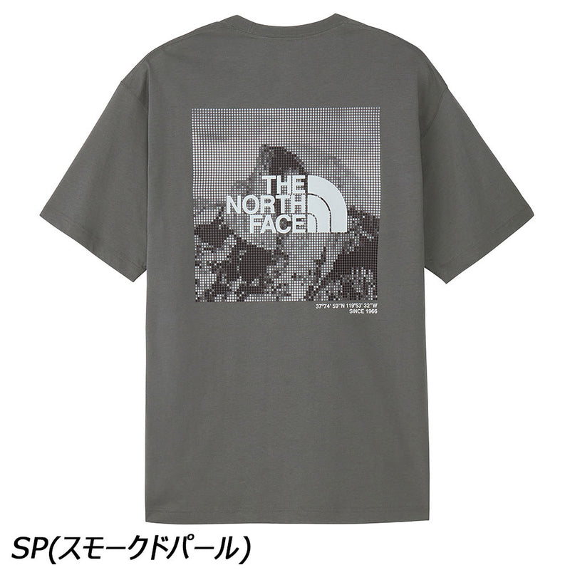 ノースフェイス ショートスリーブハーフドームデジタルスクエアロゴ