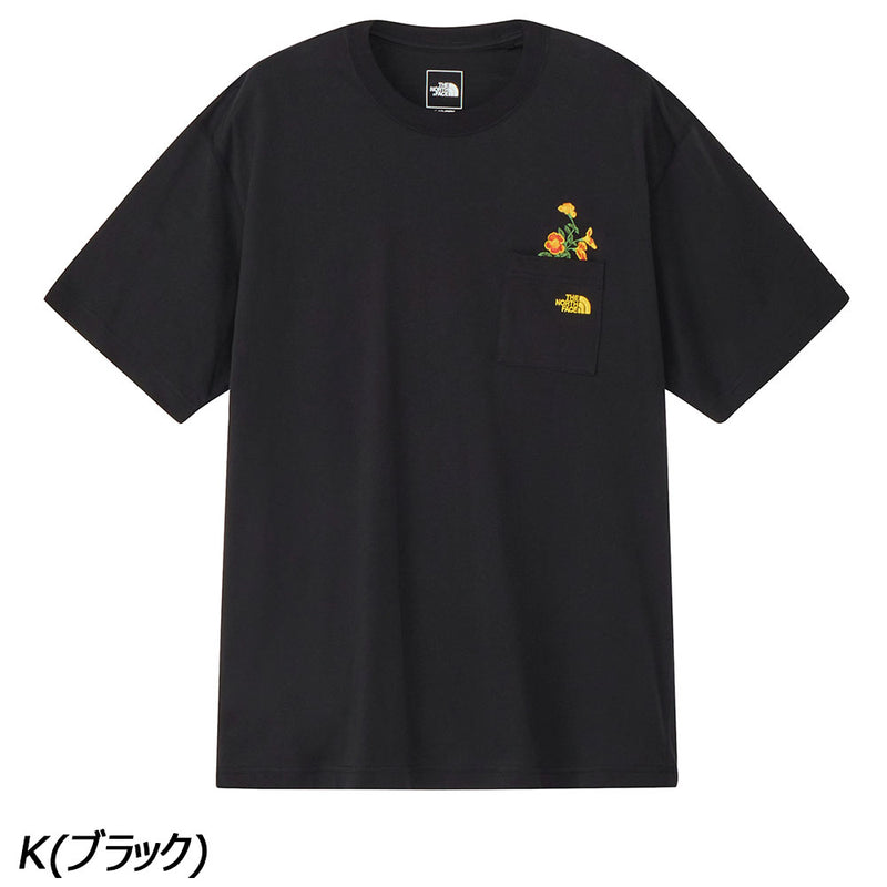 ノースフェイス ショートスリーブフラッシュドライフラワーロゴティー