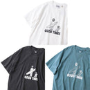 ジムマスター 6.2oz ピグメント GOOD TIMES ビッグTee G733784 Tシャツ 半袖 裾リブ ワイド ユニセックス
