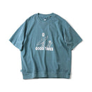 ジムマスター 6.2oz ピグメント GOOD TIMES ビッグTee G733784 Tシャツ 半袖 裾リブ ワイド ユニセックス
