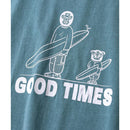 ジムマスター 6.2oz ピグメント GOOD TIMES ビッグTee G733784 Tシャツ 半袖 裾リブ ワイド ユニセックス