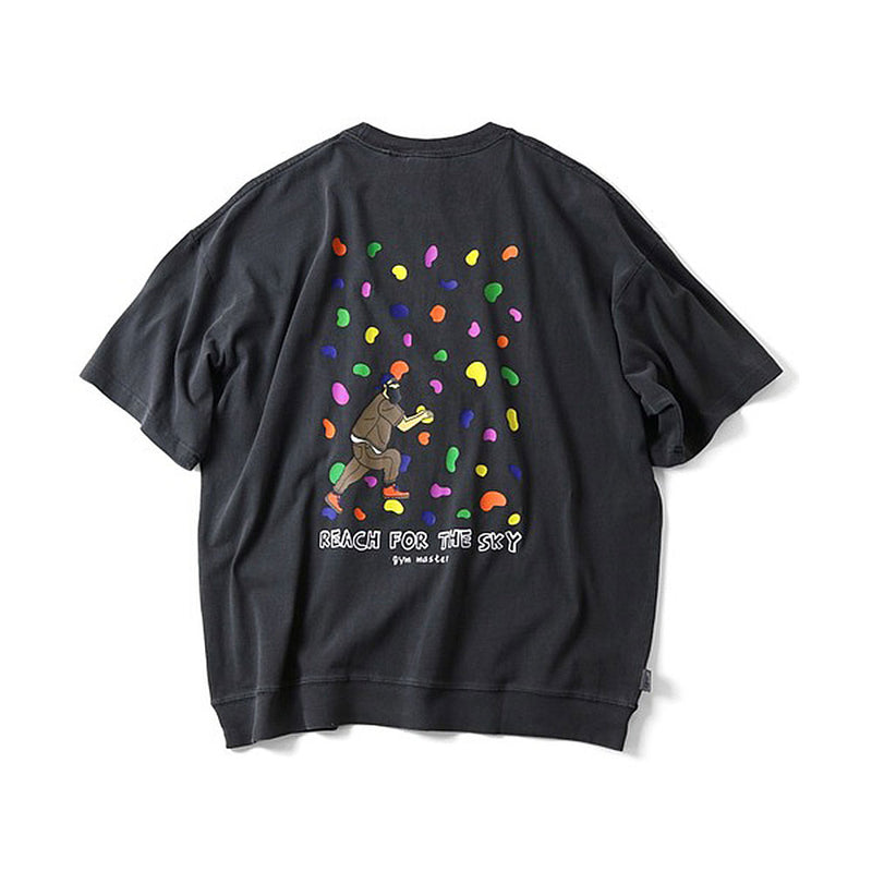山ッドン商品 ジムマスター 6.2oz ピグメント ボルダリング ビッグTee | APORITO