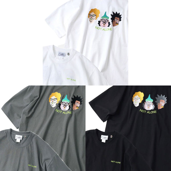 ジムマスター 7.4oz NOT ALONE 刺繍ビッグTee | APORITO（アポリト