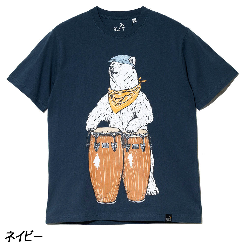 ゴースローキャラバン USA/C コンガクマ TEE | APORITO（アポリト