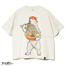ゴースローキャラバン USA/C 豪快盛りラーメンクマ BIG TEE 702681040017 Tシャツ 半袖 メンズ 361917