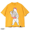 ゴースローキャラバン USA/C 豪快盛りラーメンクマ BIG TEE 702681040017 Tシャツ 半袖 メンズ 361917
