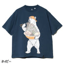 ゴースローキャラバン USA/C 豪快盛りラーメンクマ BIG TEE 702681040017 Tシャツ 半袖 メンズ 361917