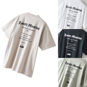 ラギットマウンテン 【ALITON/アリトン】バックプリントTシャツ 205262069 Tシャツ 半袖 ルーズシルエット ユニセックス