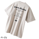 ラギットマウンテン 【ALITON/アリトン】バックプリントTシャツ 205262069 Tシャツ 半袖 ルーズシルエット ユニセックス