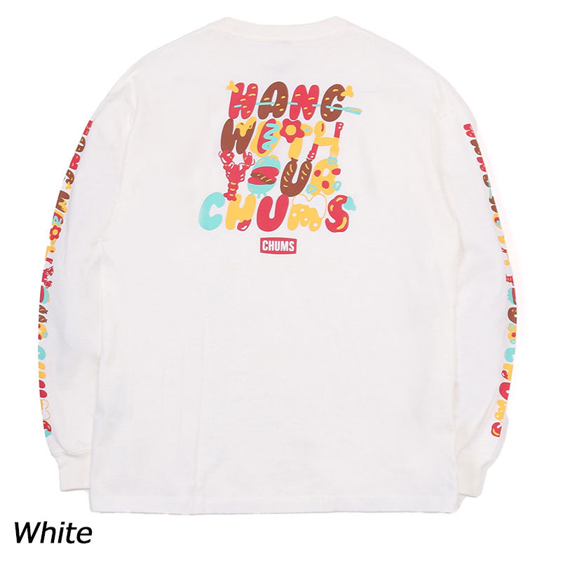 CHUMS オーバーサイズドオンザグリルロングスリーブTシャツ