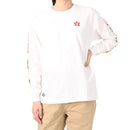 チャムス オーバーサイズドオンザグリルロングスリーブTシャツ Tシャツ 長袖 ユニセックス 親子お揃い