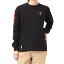 チャムス オーバーサイズドオンザグリルロングスリーブTシャツ Tシャツ 長袖 ユニセックス 親子お揃い