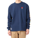 チャムス オーバーサイズドオンザグリルロングスリーブTシャツ Tシャツ 長袖 ユニセックス 親子お揃い