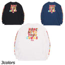 チャムス オーバーサイズドオンザグリルロングスリーブTシャツ Tシャツ 長袖 ユニセックス 親子お揃い