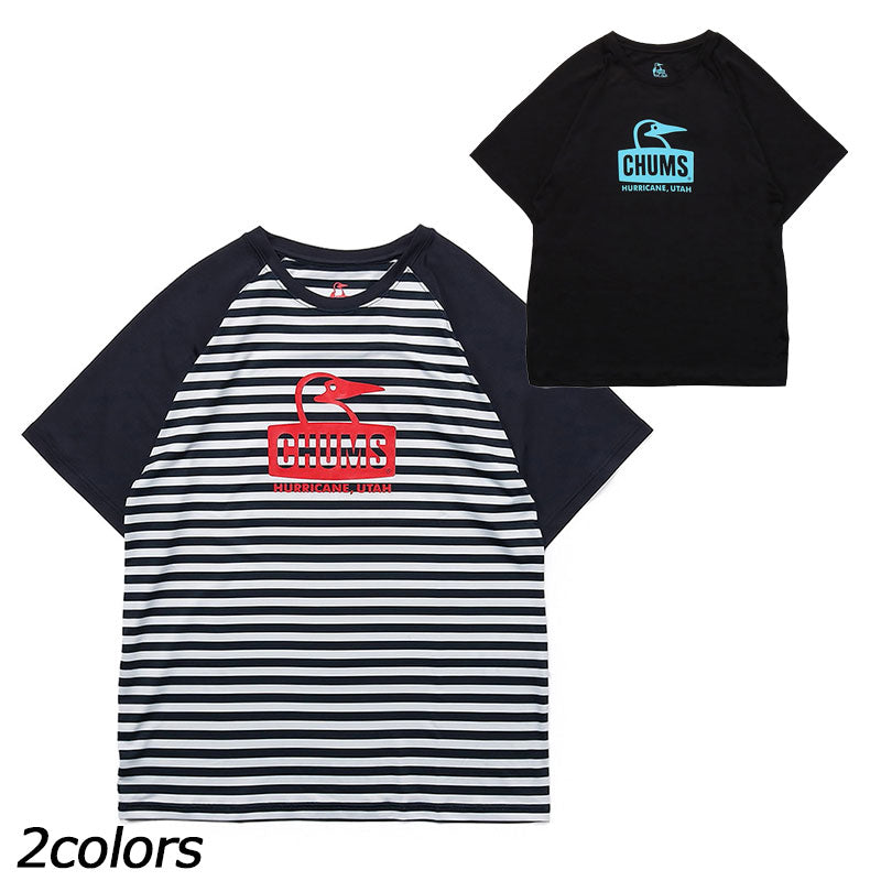 チャムス スプラッシュブービーフェイスTシャツ Tシャツ 長袖 ラッシュガード 日射し対策 UVカット ストレッチ メンズ