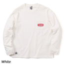 チャムス チャムスロゴポケットブラッシュドロングスリーブTシャツ CH01-2306 Tシャツ 長袖 ロンT ポケT メンズ