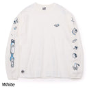 チャムス スペースアドベンチャーブラッシュドロングスリーブTシャツ CH01-2454 Tシャツ 長袖 ロンT ユニセックス 親子お揃い