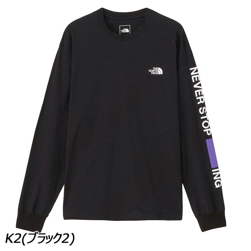 ノースフェイス ロングスリーブネバーストップアイエヌジーティー NT32405 Tシャツ 長袖 UVケア ユニセックス